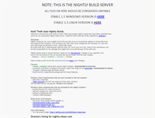 Tablet Screenshot of nightly.mtasa.com
